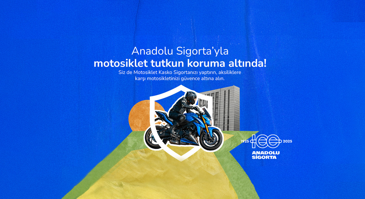 Anadolu Sigorta Güvencesiyle Motosiklet Kasko Sigortası Blog